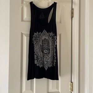 Bear Dance brand blingy tank top!!! Size large.